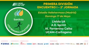 Cto España Clubes 1D Mujeres Liga Iberdrola J2 (I) LLEID-SPRI-FEMCEL-UCAM (Madrid)