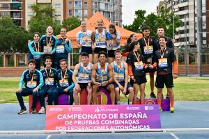 Galicia hace historia ganando su primer título conjunto de pruebas combinadas