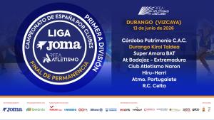Campeonato de España Clubes Primera División Liga Joma - Final Permanencia Hombres (Durango, 13 junio)