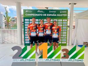 Un récord del mundo y tres europeos master en Vallehermoso