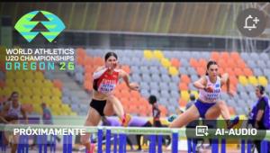 Campeonato del Mundo Sub-20, Eugene (Miércoles, 5 agosto, Tarde)