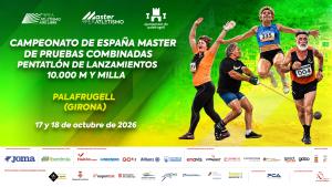 Cto de España Pruebas Combinadas, Pentatlon Lanzamientos, 10.000 y Milla Master (Palafrugell)